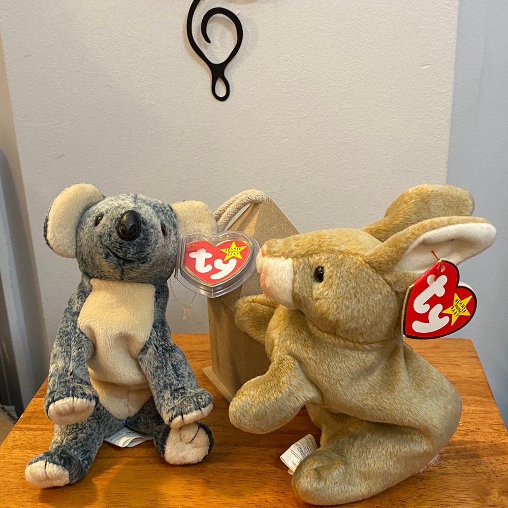 LIke NEW TY Beanie Babies Eucalyptus and Nibbly